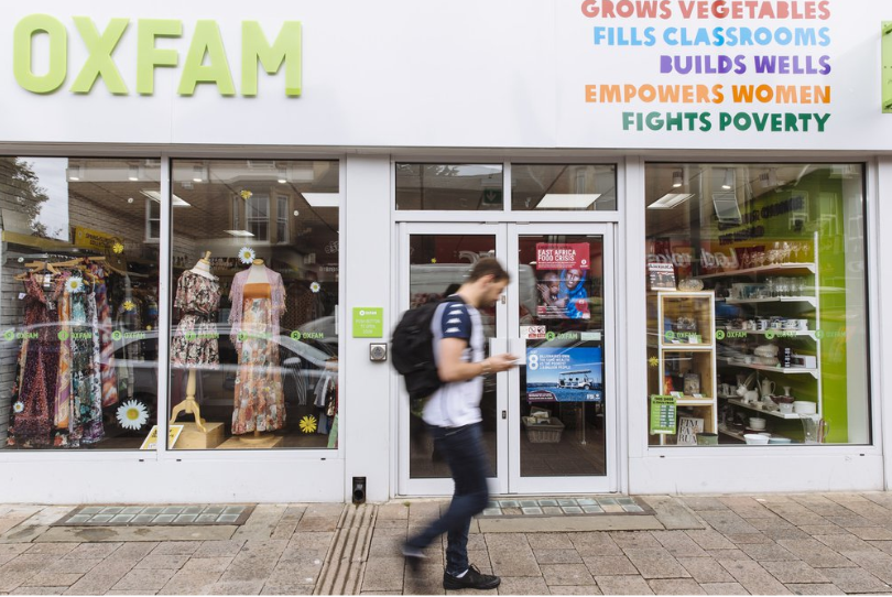Oxfam Shops, Inggris
