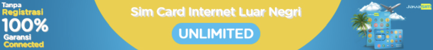 Sim Card Internet Luar Negeri Unlimited