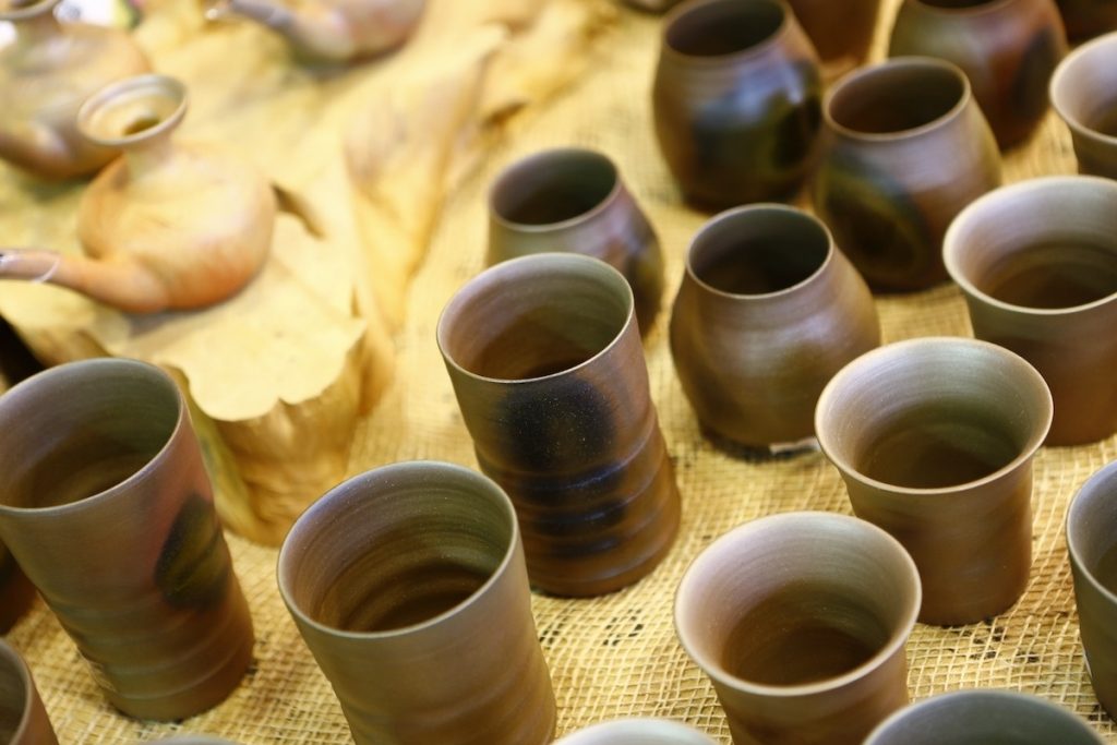 Pottery,Ware,In,Okinawa,,Japan.