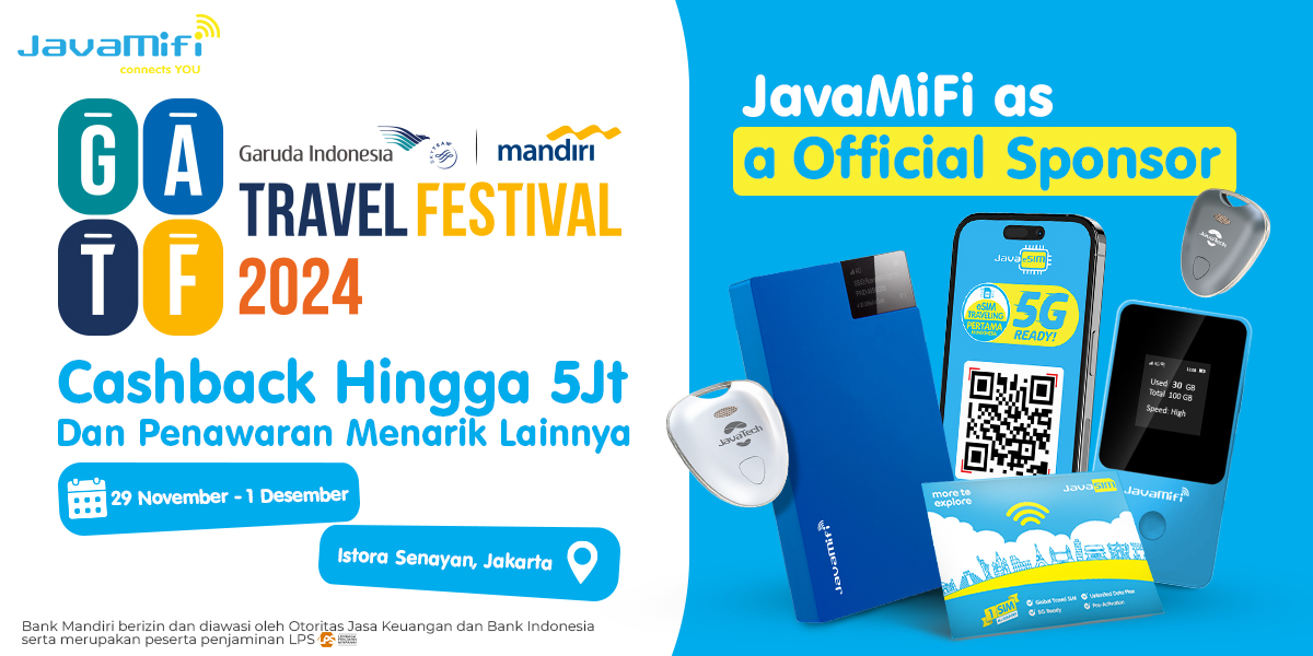 JavaMifi Hadir dalam Event Garuda Indonesia Travel Festival  (GATF) 2024