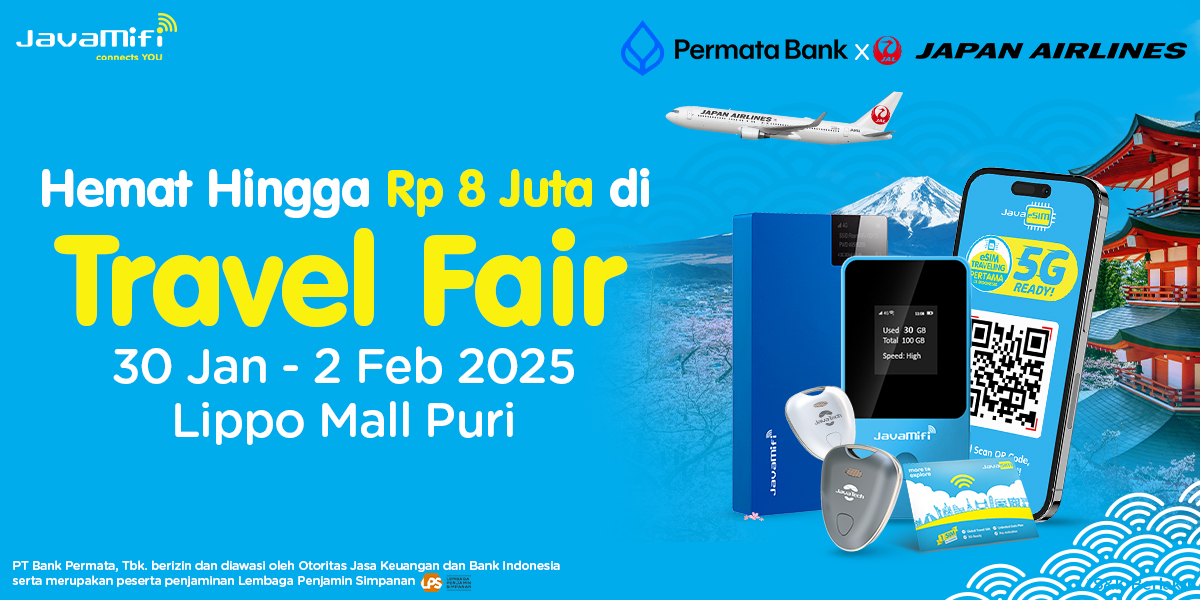 Ritual JavaMifi yang Selalu Hadir di Japan Airlines x PermataBank Travel Fair 2025 & Dapatkan Harga Hemat Tiket Pesawat hingga 8 Juta Rupiah