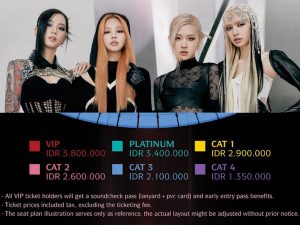 Harga Tiket Konser BLACKPINK Jakarta 2025