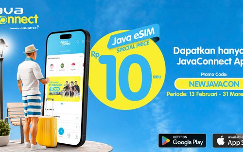 JavaMifi Luncurkan JavaConnect, Aplikasi eSIM Traveling dengan Promo Spesial 10RB