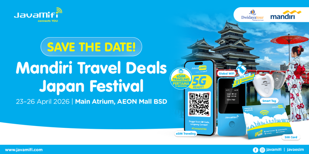 mandiri travel deals japan festival 2026
