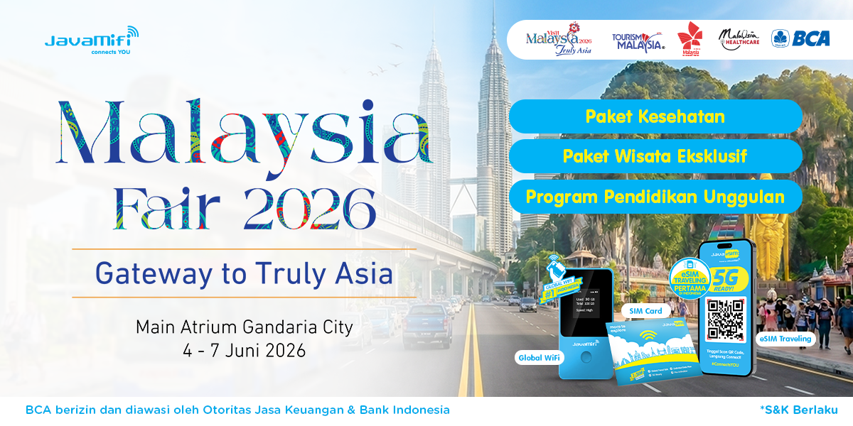 Malaysia Fair 2026 Hadir di Gandaria City, Dapatkan Potongan Hingga Rp1 Juta